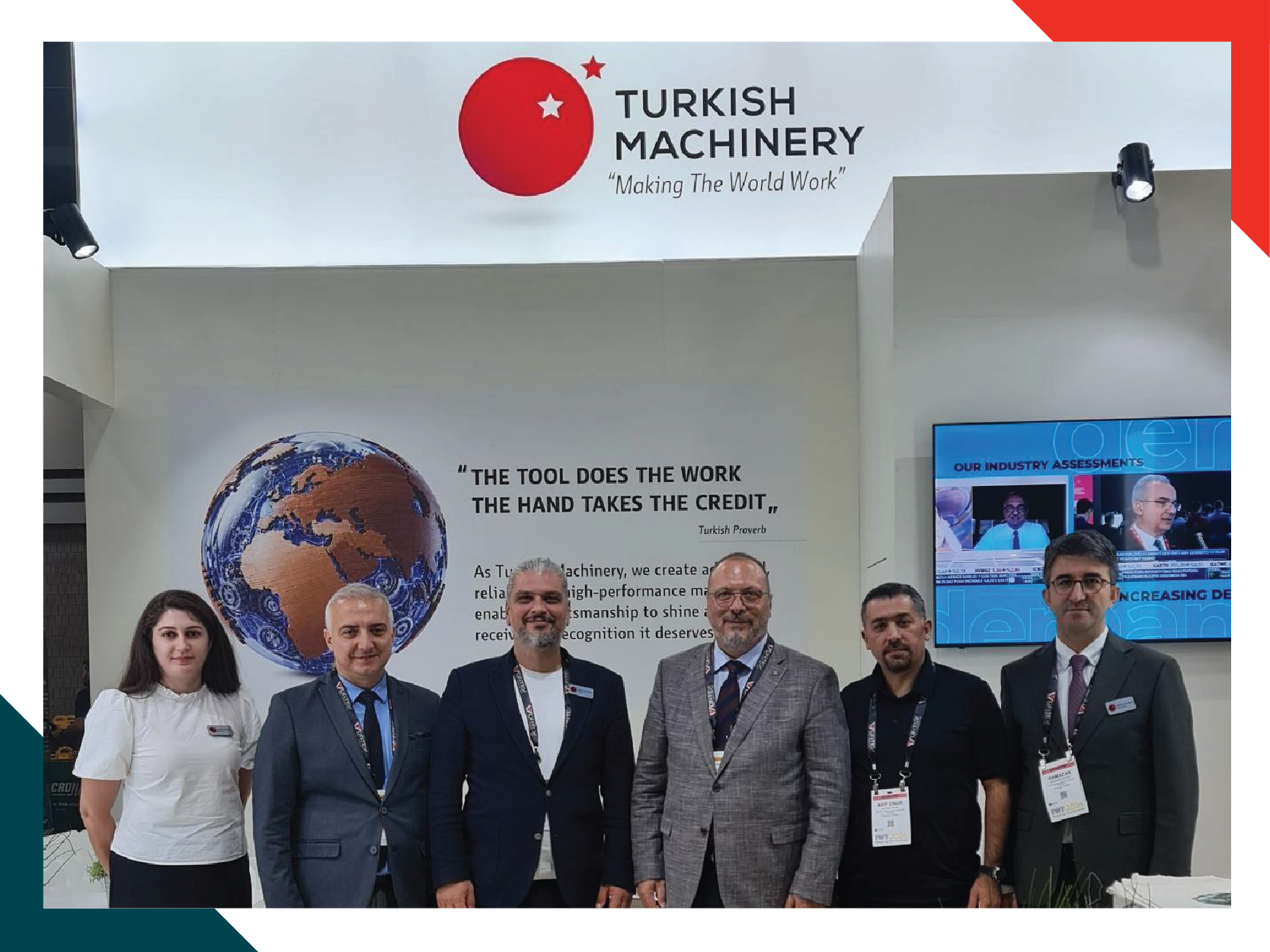 Türkiye’nin Makinecileri, IWF Atlanta 2026’ya info stantla katıldı